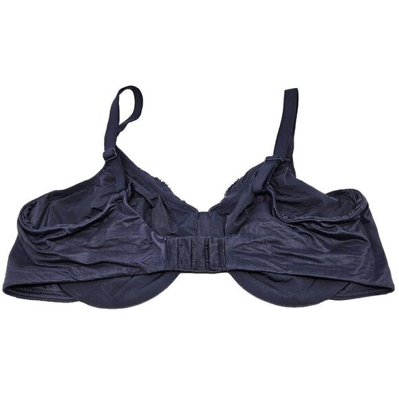 Wacoal Perfect Primer Full Figure Underwire Bra Black Women’s 40C Full Coverage - Picture 2 of 7